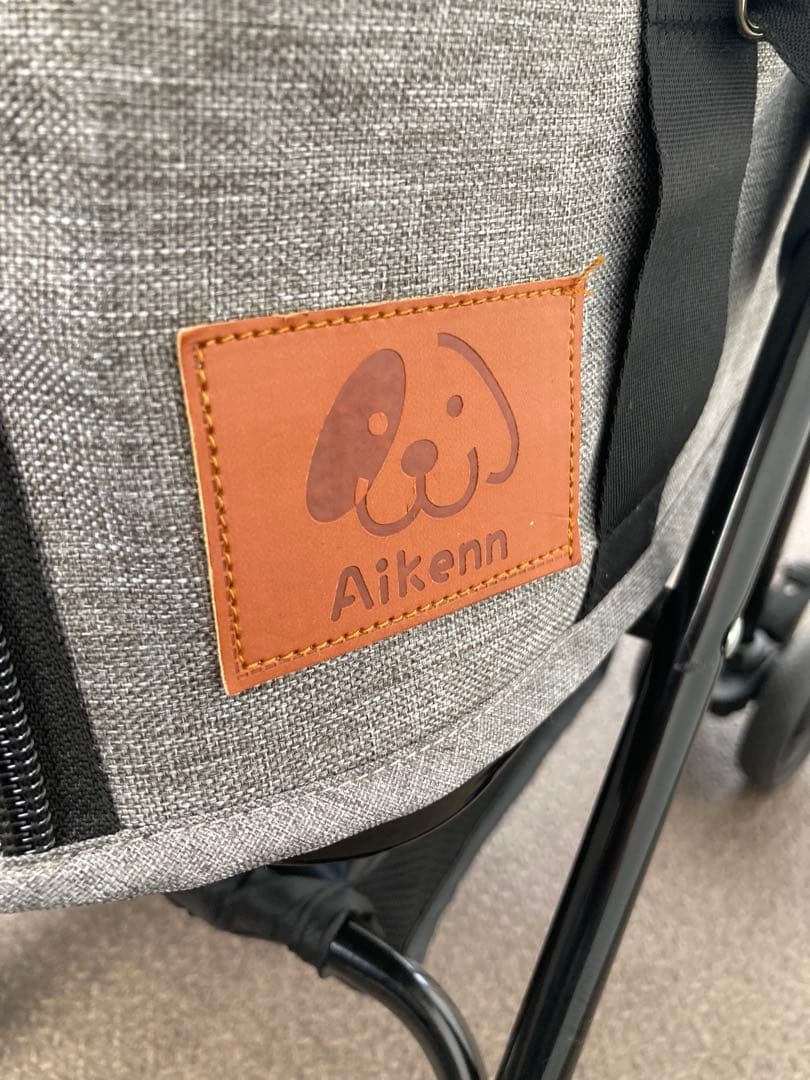 Aikennペットカート　グレー