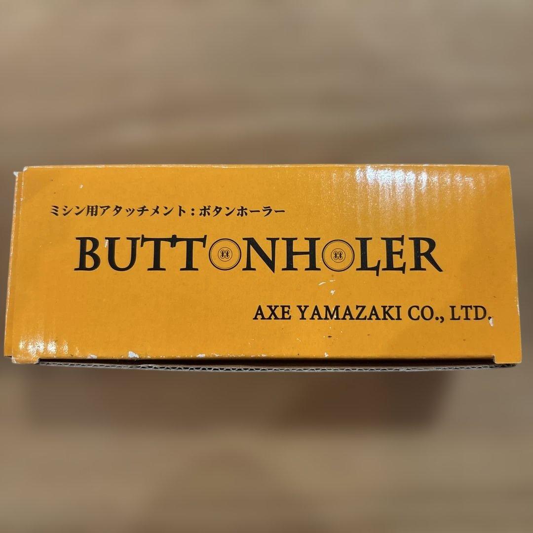 AXE YAMAZAKI TOKYO OTOKO ミシン ボタンホーラー付き