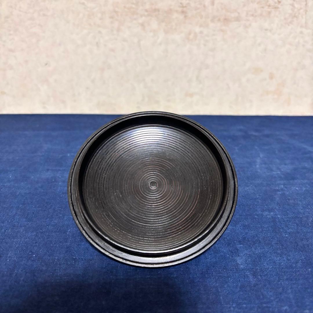 未使用/人間国宝敬典造/風炉/茶釜/電熱器/唐銅鬼面風炉釜/野々田製電熱器/敷板