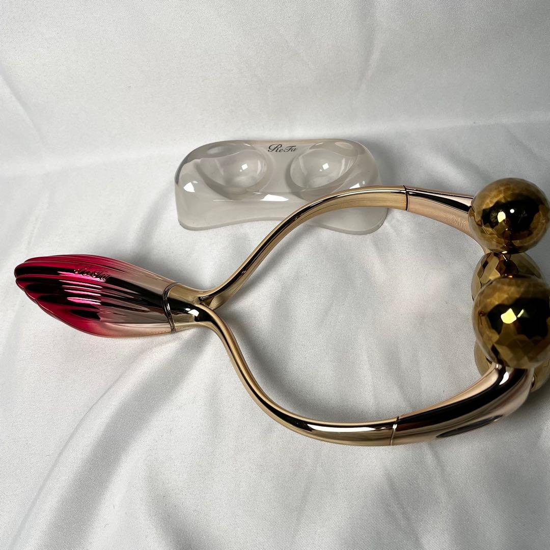 ReFa リファ DOUBLE RAY ダブルレイ レッド　クリーム付