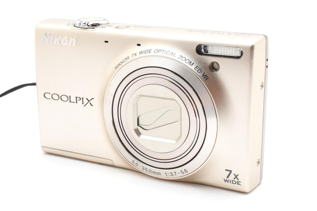 【美品】Nikon COOLPIX S6100 ゴールド　動作確認済