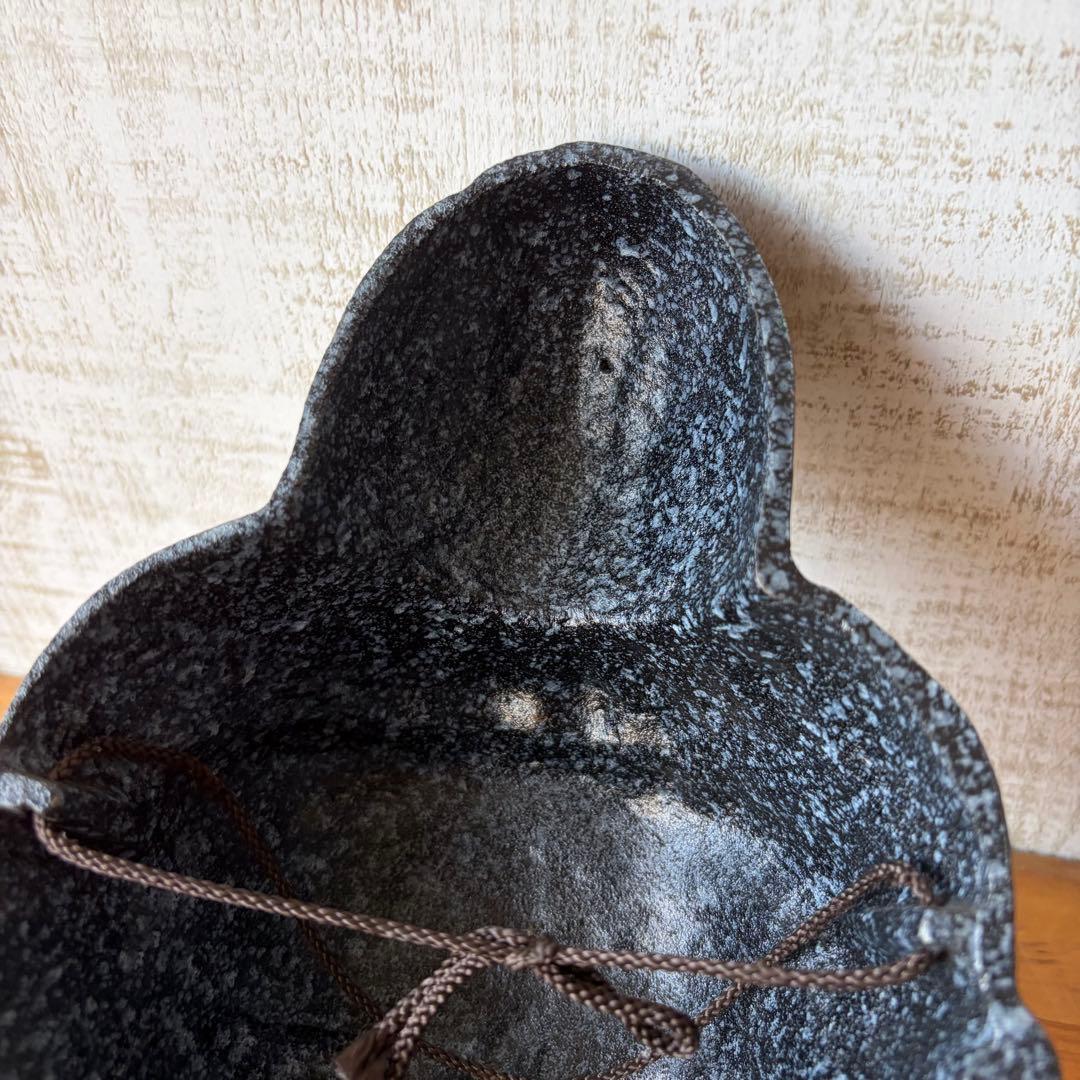 【アンティーク】仏面 鋳造謹製 月光菩薩 鉄製 お面 仏像 縁起物 飾り物