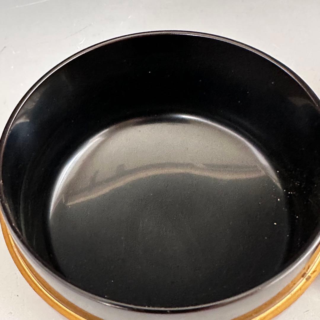 茶道具　菊桐垣蒔絵　溜　平棗　大井好雲斎　共箱　加賀蒔絵　漆芸　薄茶器