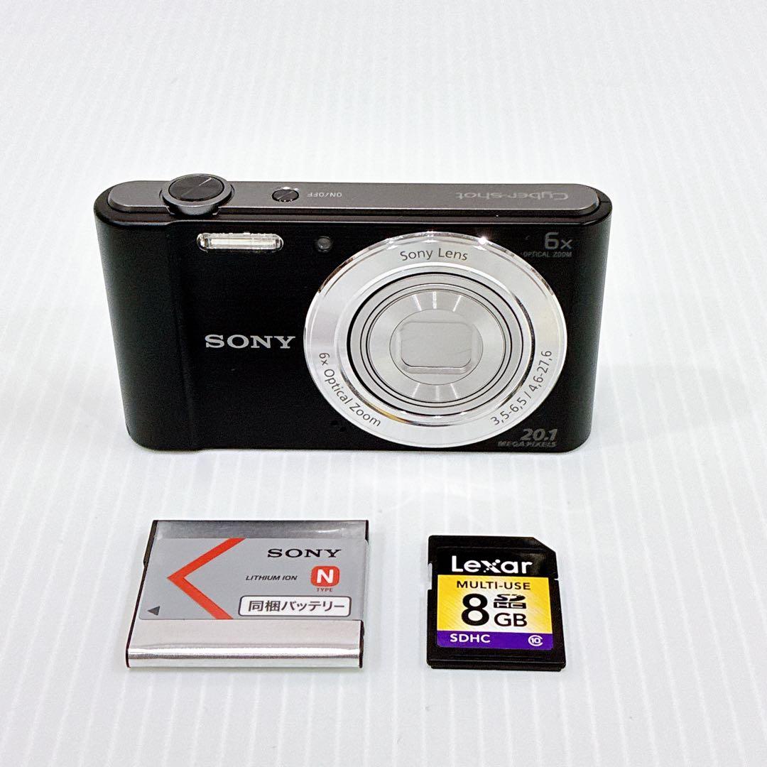 T-020【完動美品 SDカード付】SONY DSC-W810 サイバーショット
