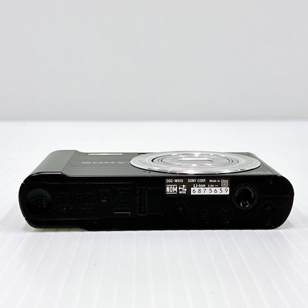 T-020【完動美品 SDカード付】SONY DSC-W810 サイバーショット