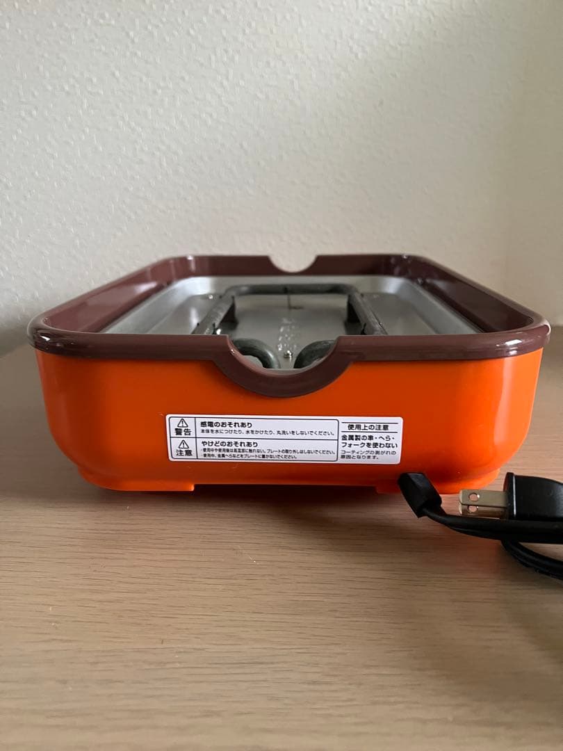 着脱式ホットプレート 温度調節機能付き PHP-1002TC-D」動作確認済み