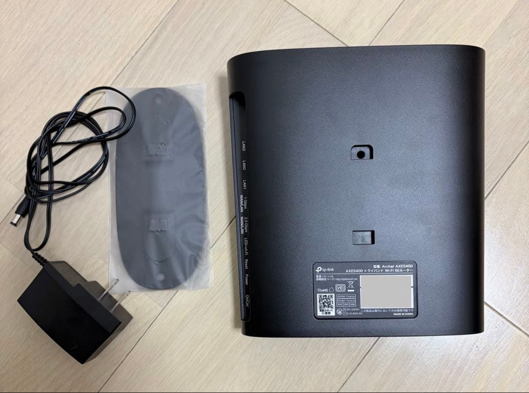 ルーター・ネットワーク機器 TP-Link WiFi 6E Archer AXE5400