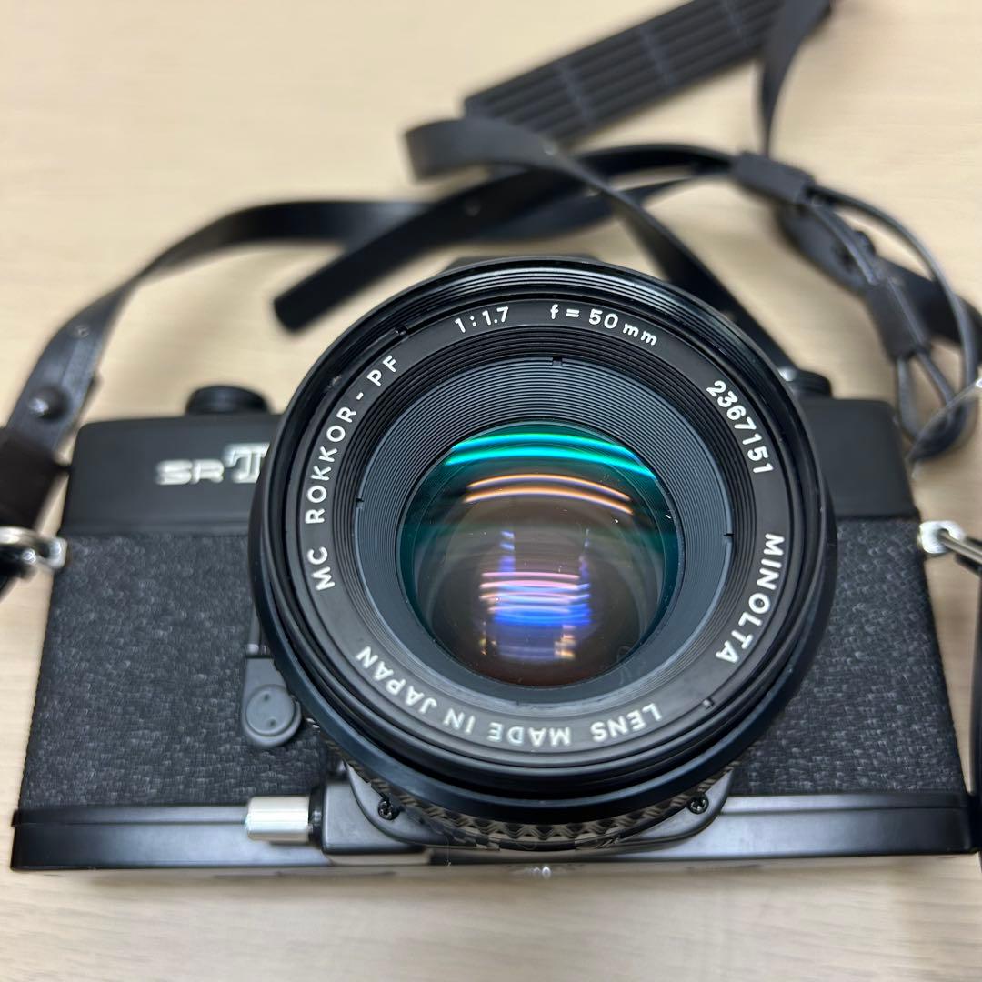 Minolta ミノルタ SRT 101 ブラック 一眼レフカメラ B106