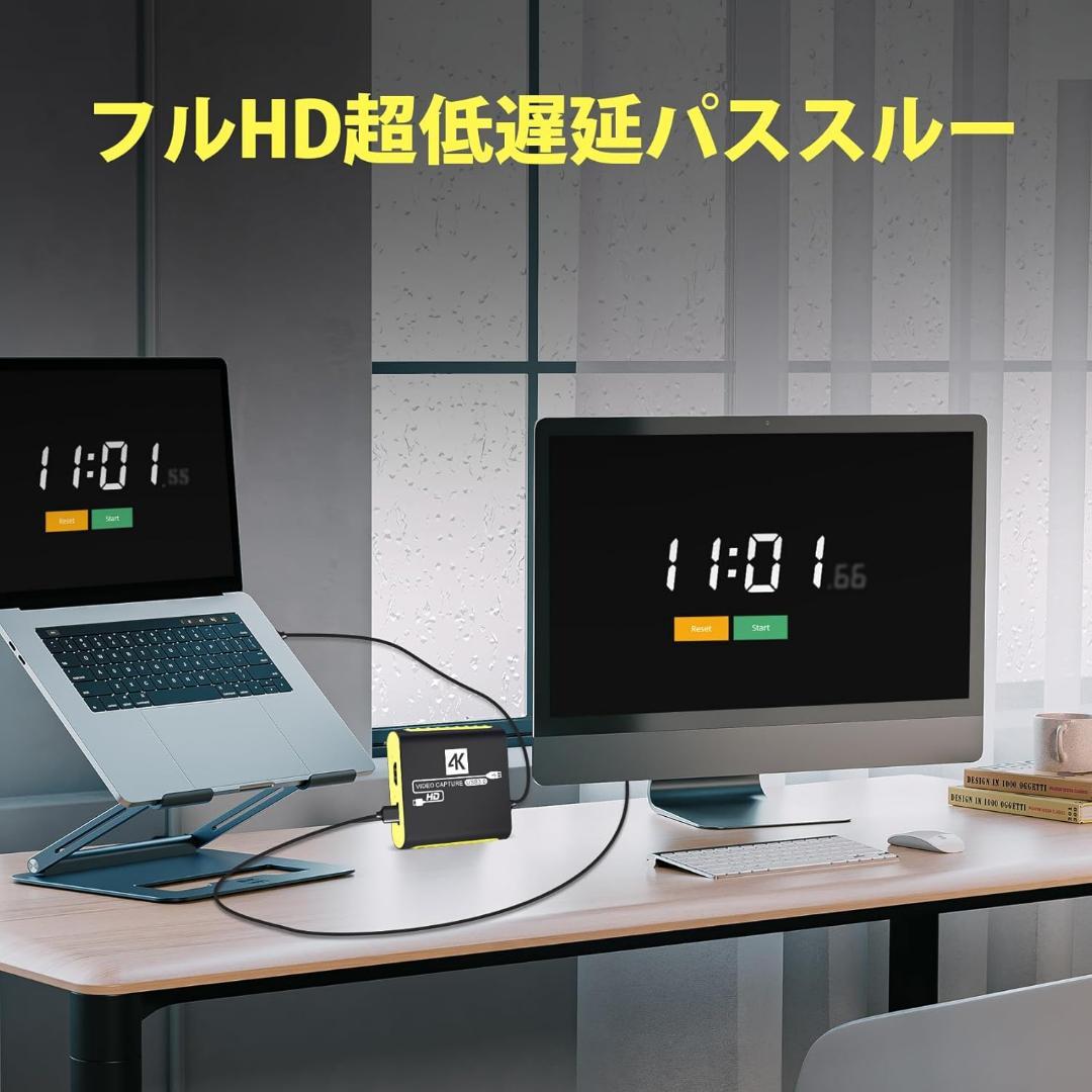 HDMI ビデオキャプチャー ボード Switch 2 対応 USB3.0 配信