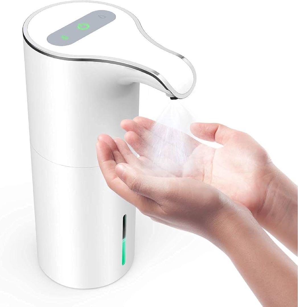 センサーソープディスペンサー USB充電式 450ml 自動誘導 非接触式