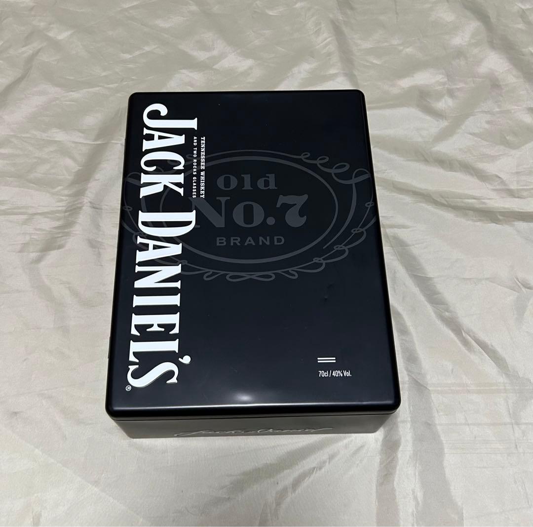 JACK DANIEL'S OLD NO.7ジャックダニエル グラス 缶 ケース