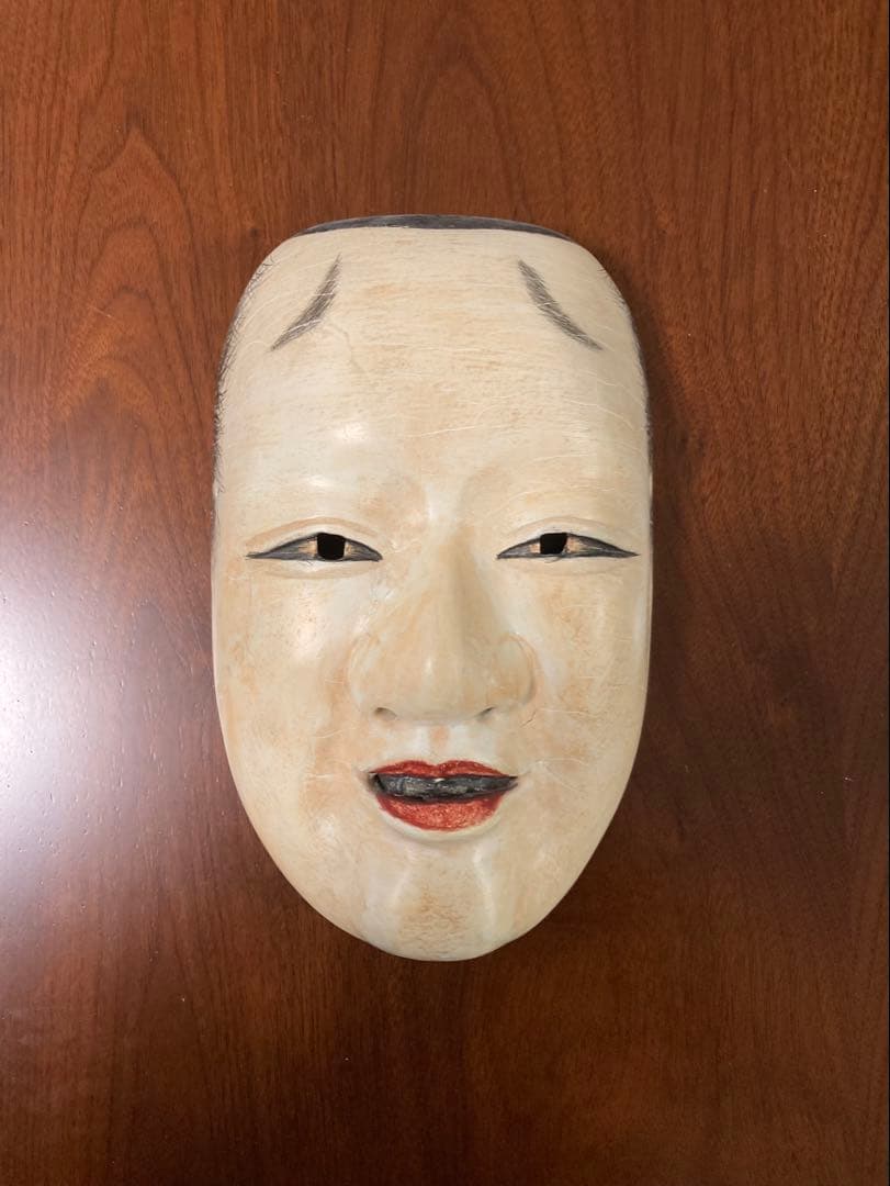 お面　木彫り　手作り　6点
