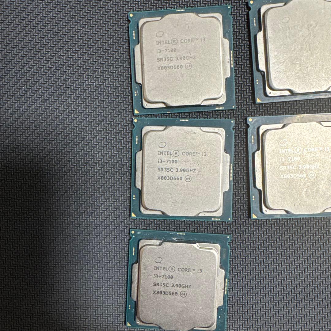 Intel Core i3-7100 CPU 3.90GHz 7個まとめ