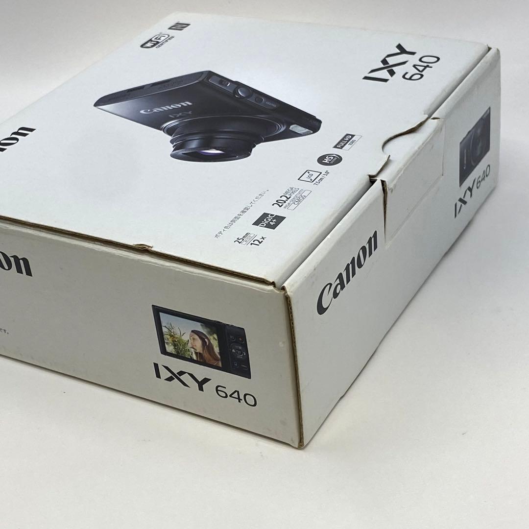(美品)キヤノン　Canon IXY 640 シルバー　箱付き