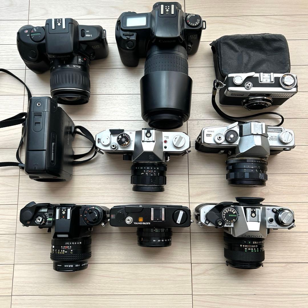 ジャンク フィルムカメラ 9台セット まとめ売り