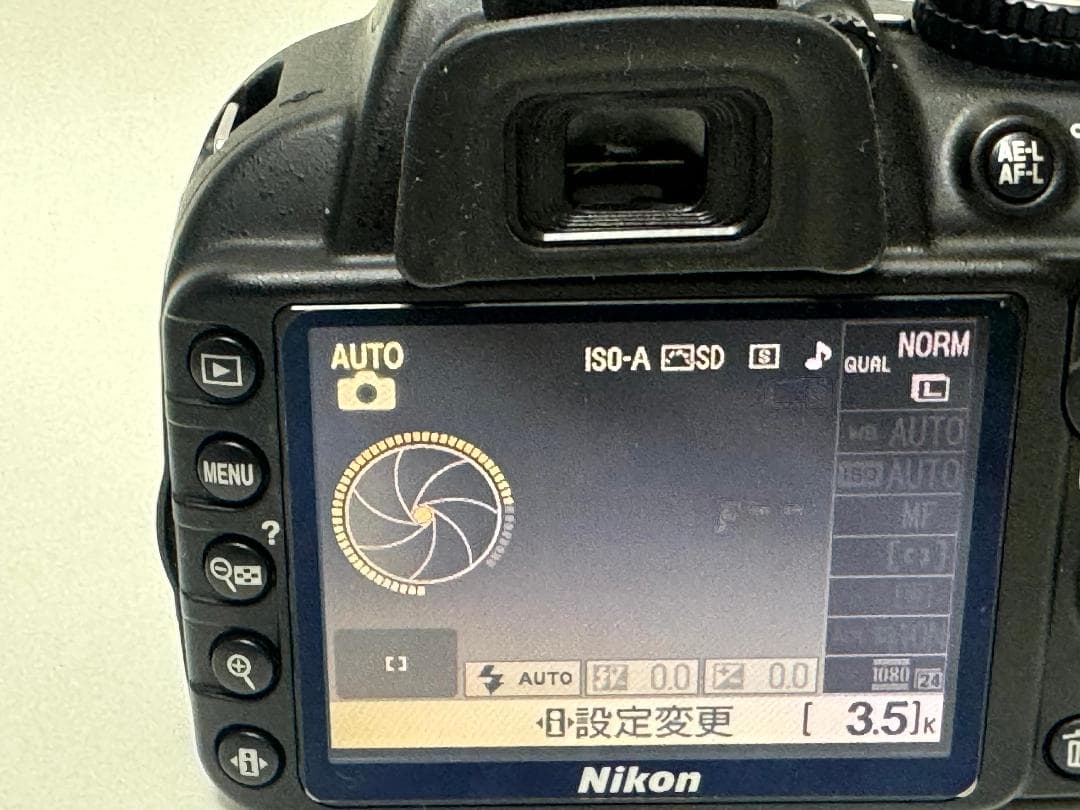 ✨Nikon D3100✨ 一眼レフ 標準レンズセット ショット数1092回
