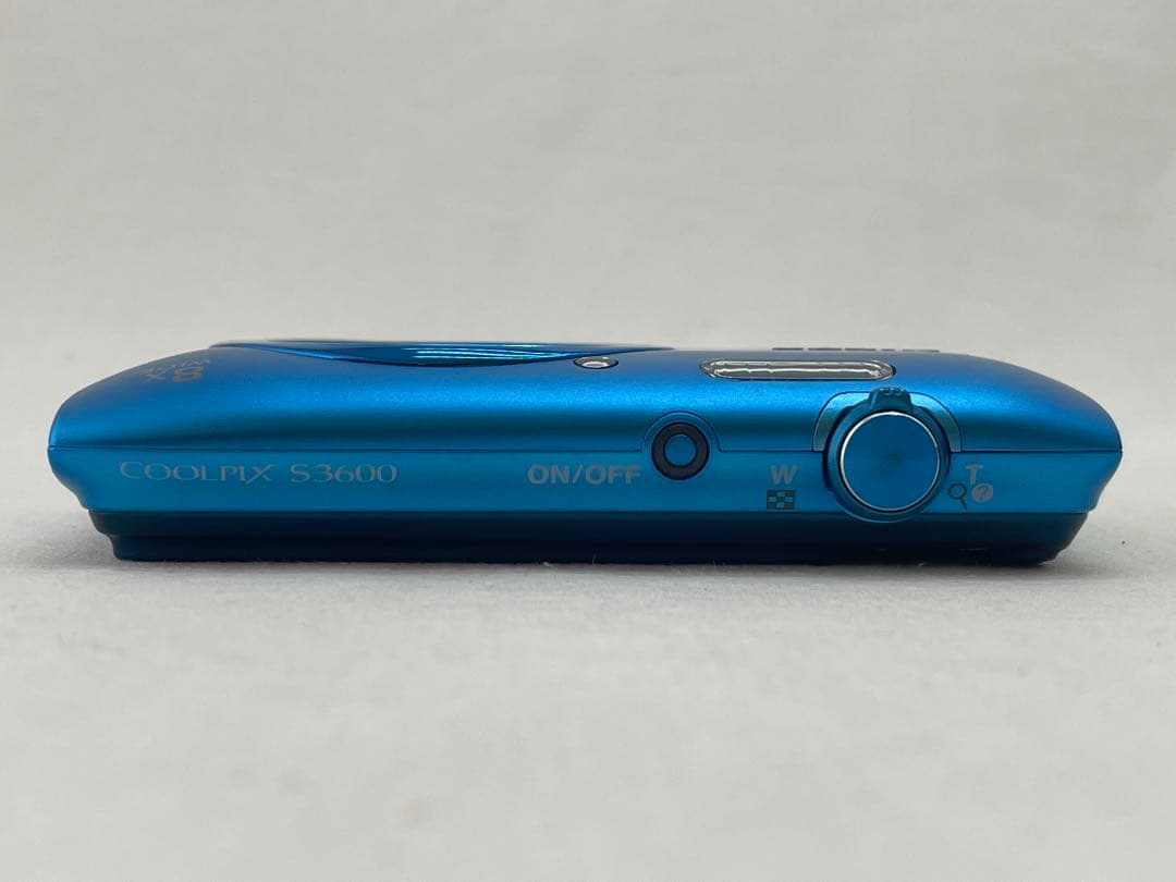 ［動作確認済み］ Nikon COOLPIX S3600 青色 デジタルカメラ