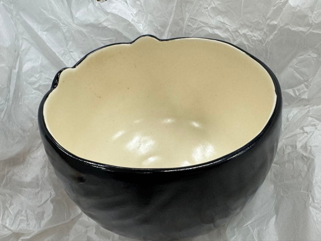 くまモン 抹茶茶碗　中村良二作　共箱付　新品