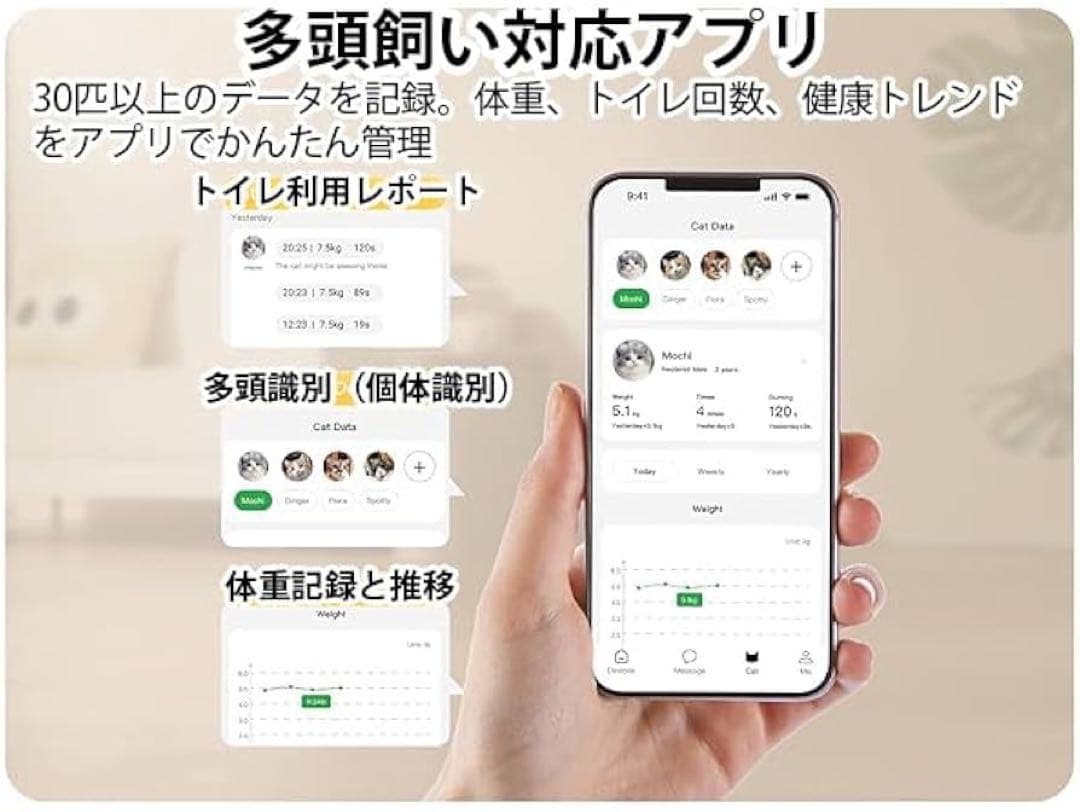 UBPET C41 自動猫トイレ 全自動