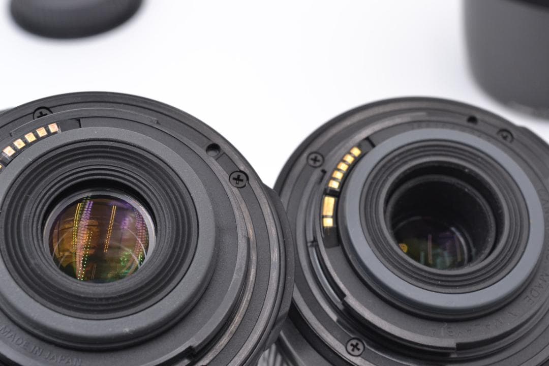 ■ 美品 S数極少 ■ キャノン　Canon Kiss X7 ダブルレンズセット