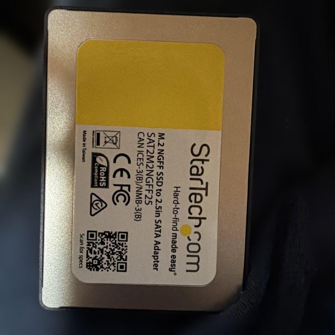 FIKWOT FN203 1TB SSD アダプターおまけ