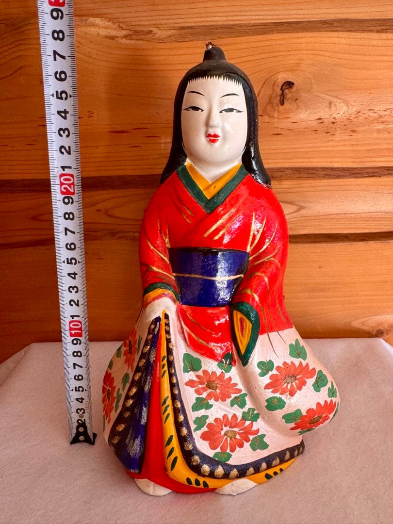 三次人形 袖振り娘 町娘 郷土玩具 民藝 伝統文化 芸術 古道具 広島
