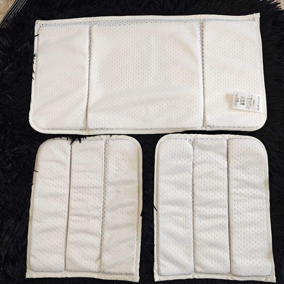【定価36,000円】京都西陣yoroi　防刃ベスト 補強用内衣 6枚付 LL