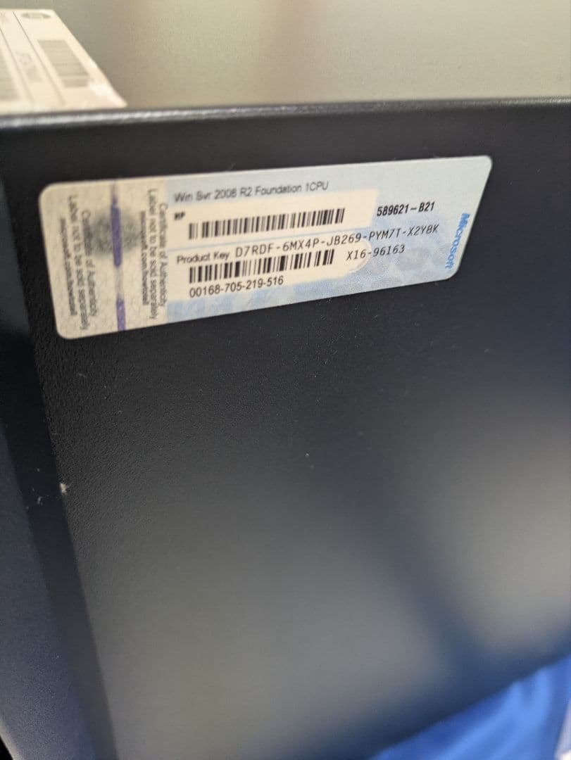 HP ML110G7 サーバ（OS付）