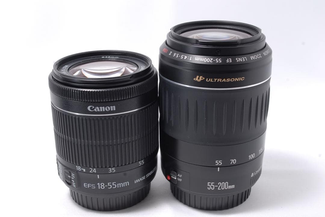 届いてすぐ撮れる✨Canon Kiss X7 豪華Wレンズ スマホ転送リーダー付