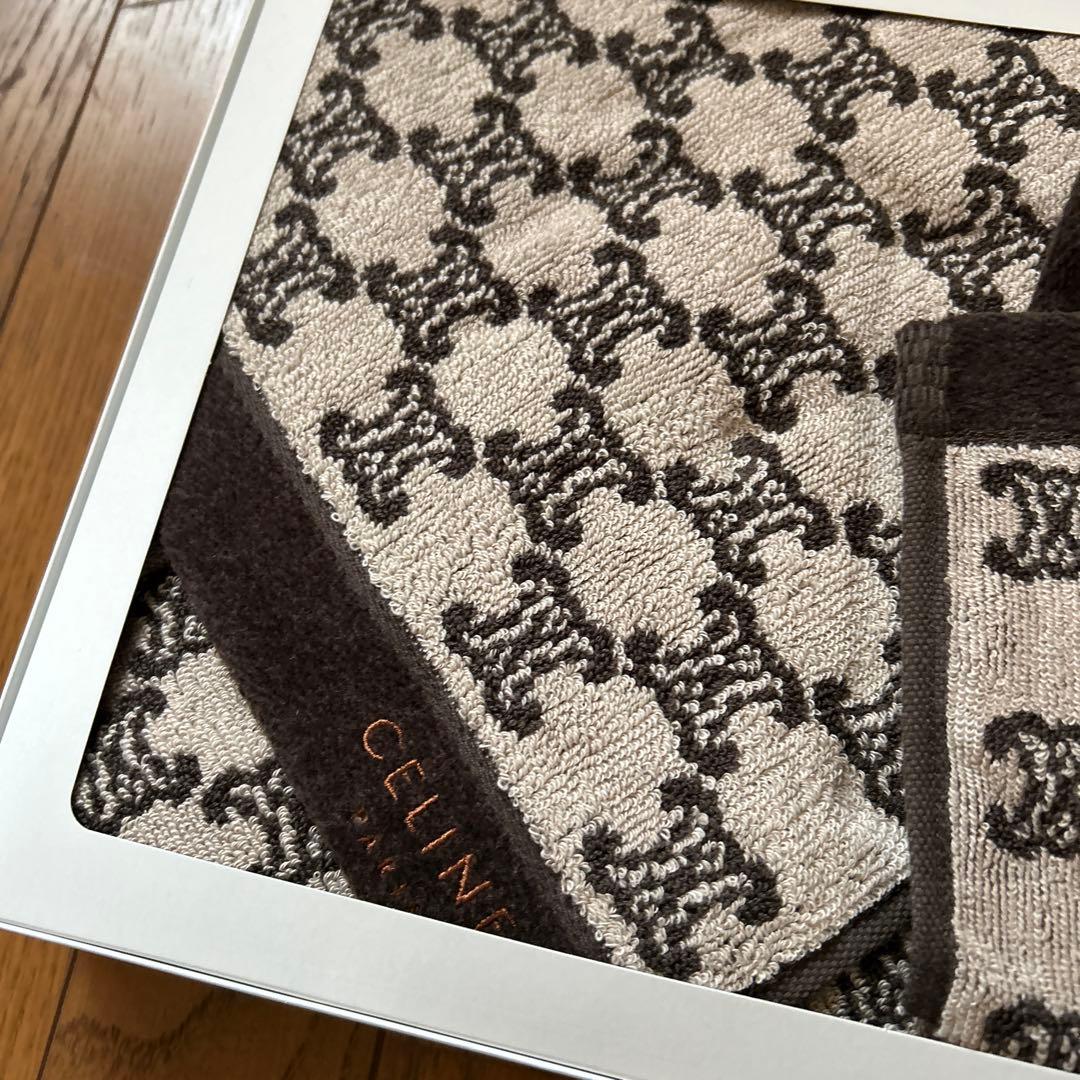 CELINE タオルセット ハンカチ　フェイスタオル　3枚セット