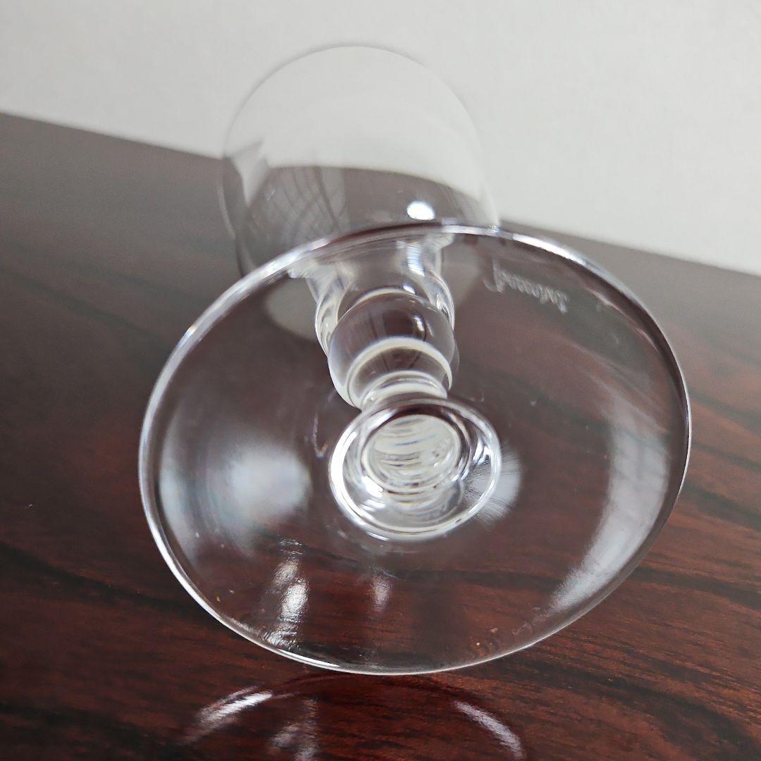 ②　バカラ　ワイングラス2客
