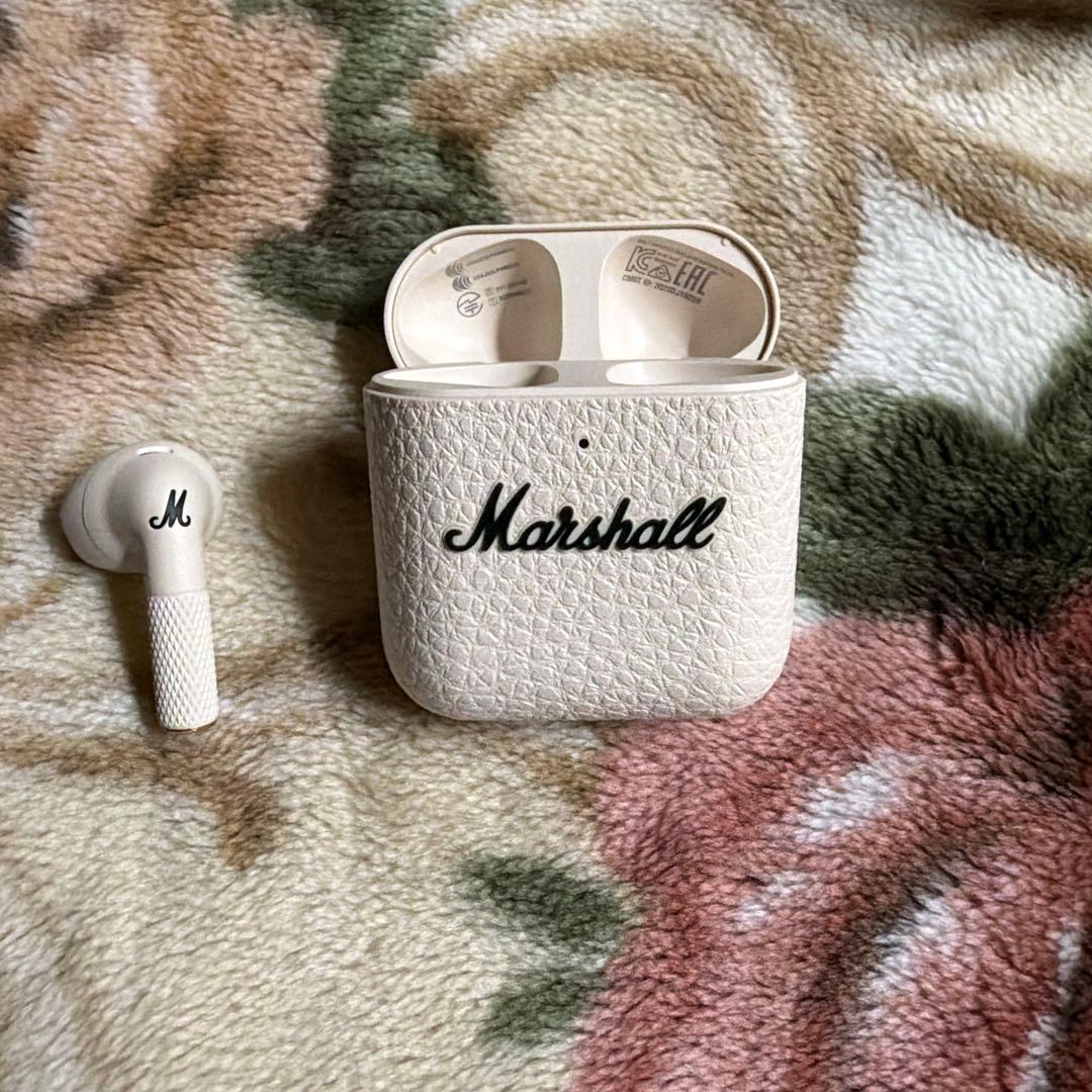 Marshall ワイヤレスイヤホン ホワイト
