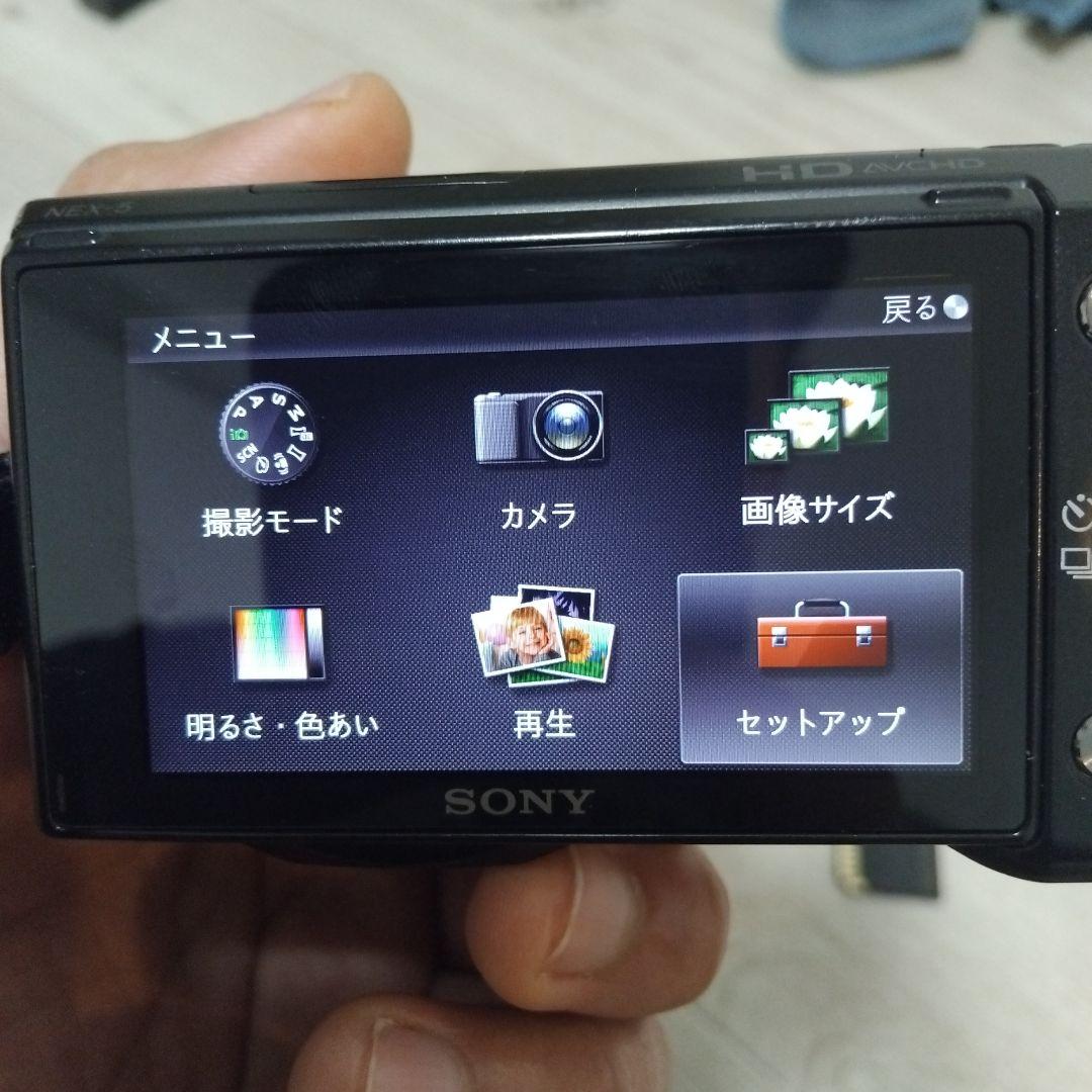 Sony NEX5 ミラーレス一眼カメラ 本体 バッテリー2個付き