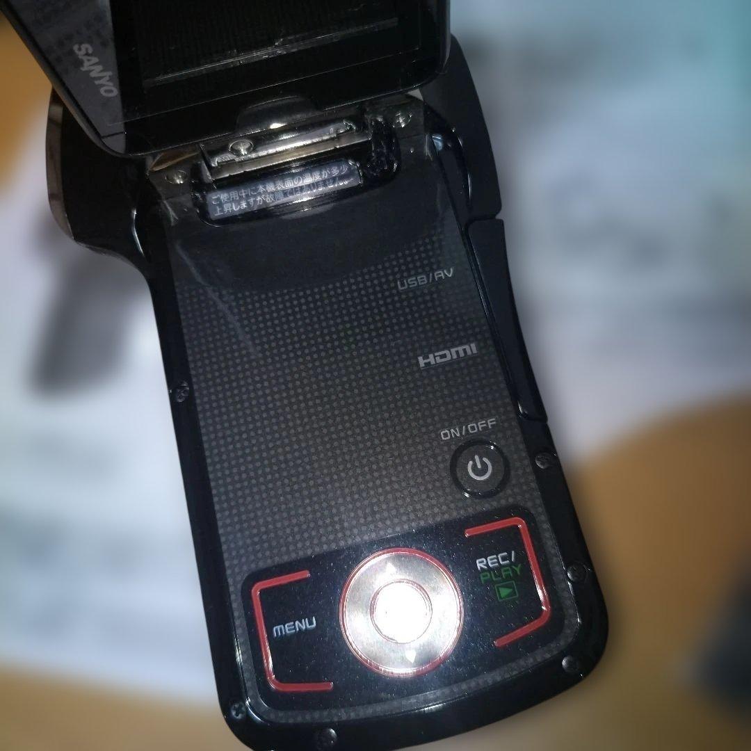 動作OK SANYO Xacti DMX-CA100 ブラック 防水