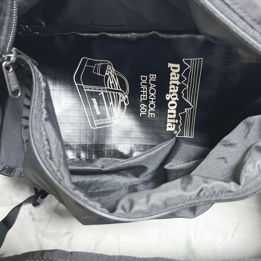 【入手困難】パタゴニア ブラックホールダッフル 60L 黒 GoPro 希少