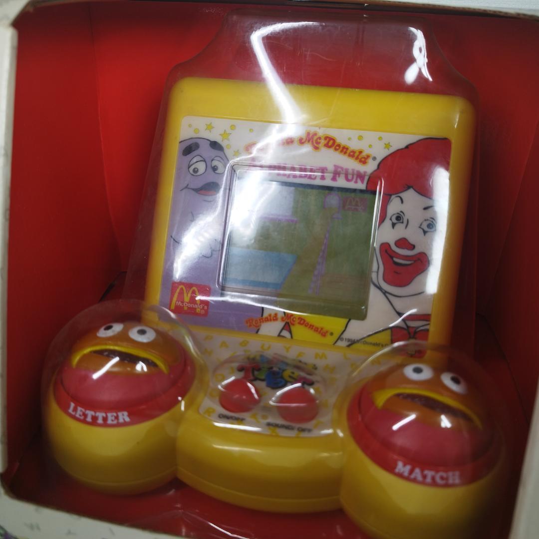 マクドナルド ミールトイ 携帯ゲーム ビンテージトイ アメリカン 新品 I0TE