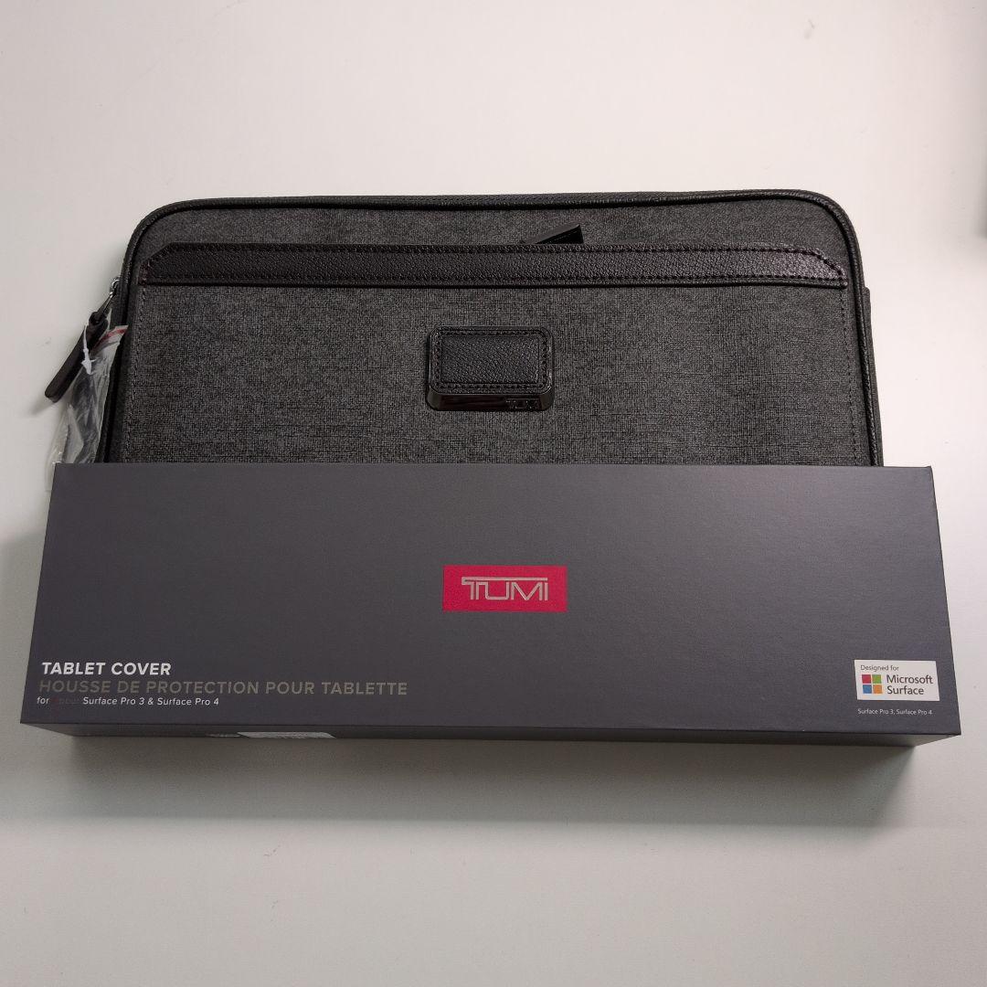 TUMI-Surface Pro 4用タブレットケース[Gray/Brown]