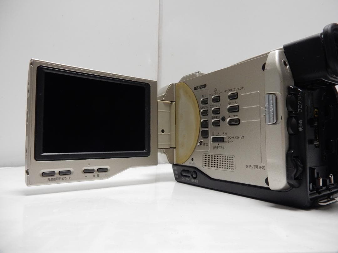 動作品　Mini DV　ソニーデジタルビデオカメラ　SONY DCR-TRV10