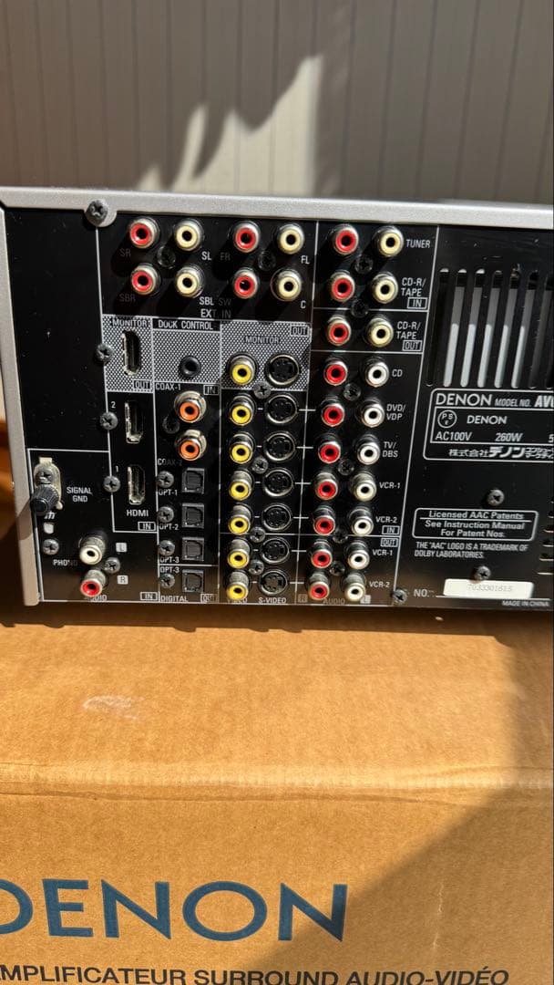 デノン、AVアンプ「AVC-1930」キズ無し、完動品‼︎