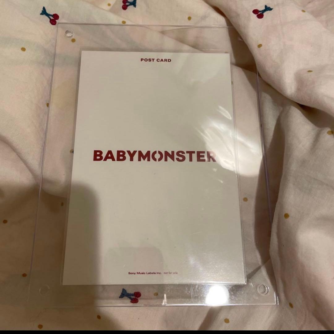 チキタ BABYMONSTER トレカ　サイン