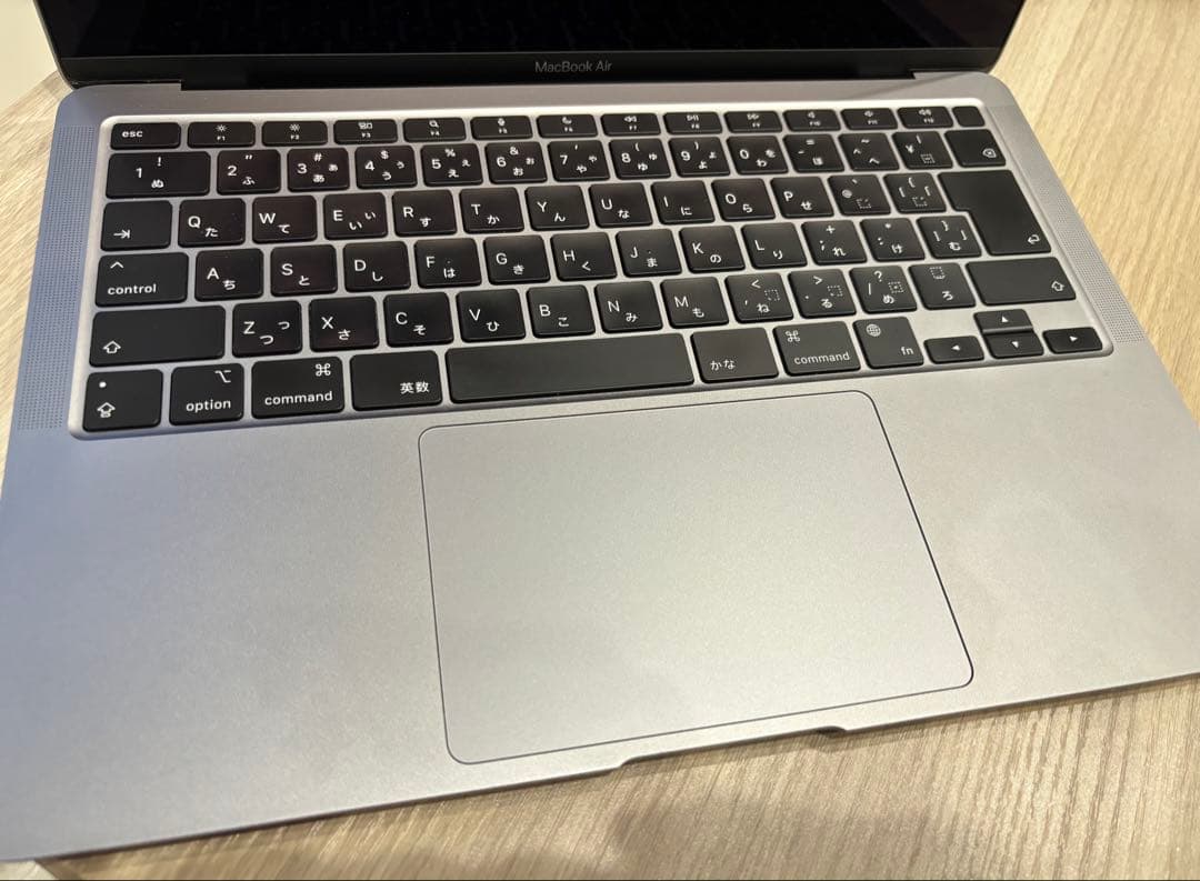 MacBook Air M1 2020 本体 13インチ スペースグレー