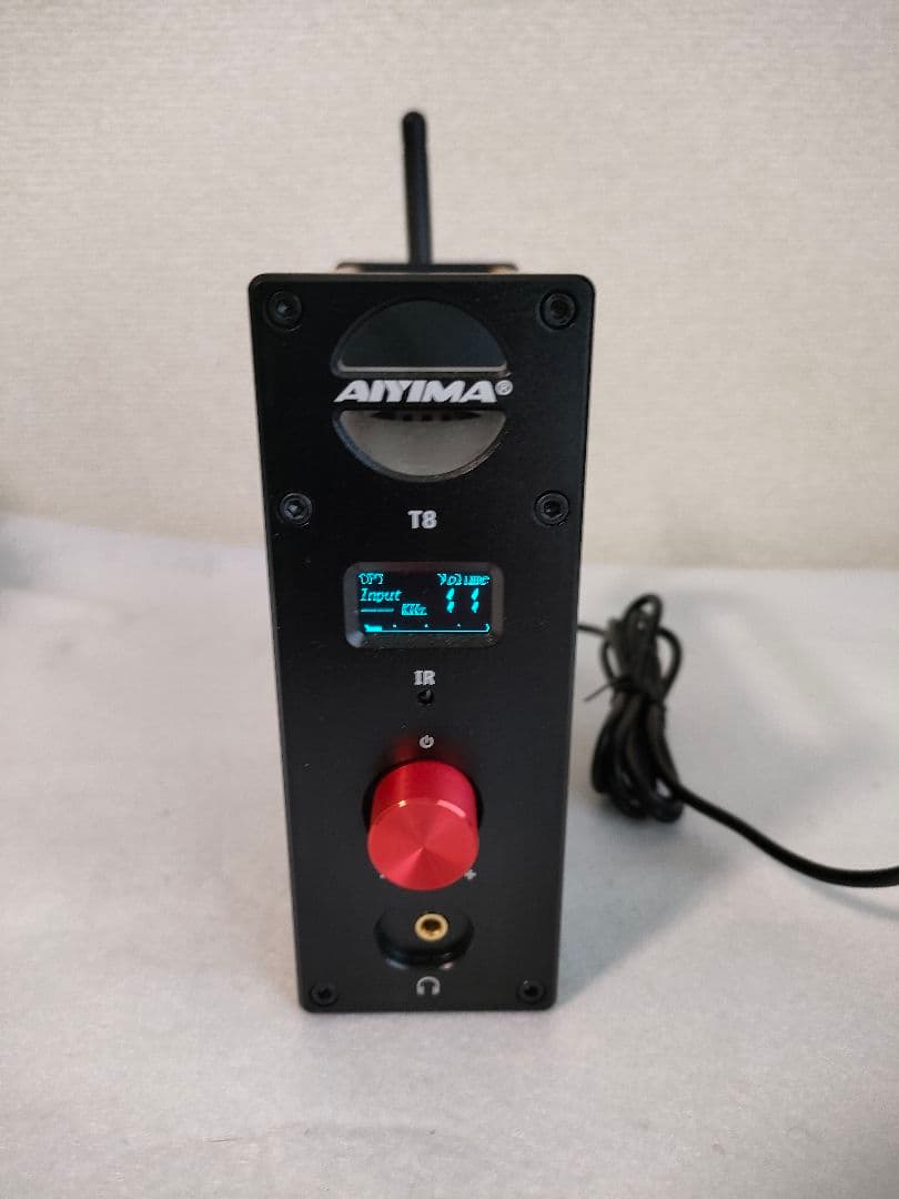 ジャンク AIYIMA T8 真空管アンプ A08 PROパワーアンプ セット