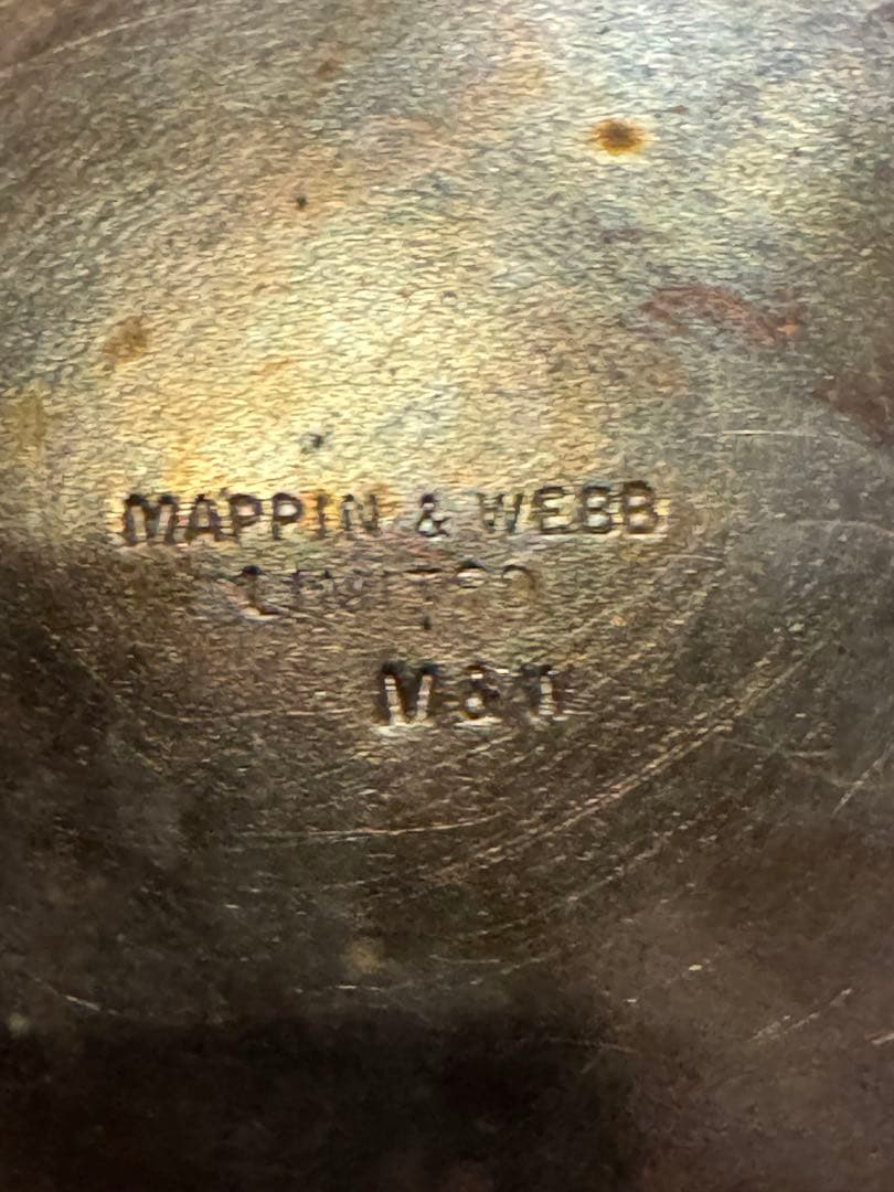 希少 英国 MAPPIN&WEBB ティーセット カップ2つ付