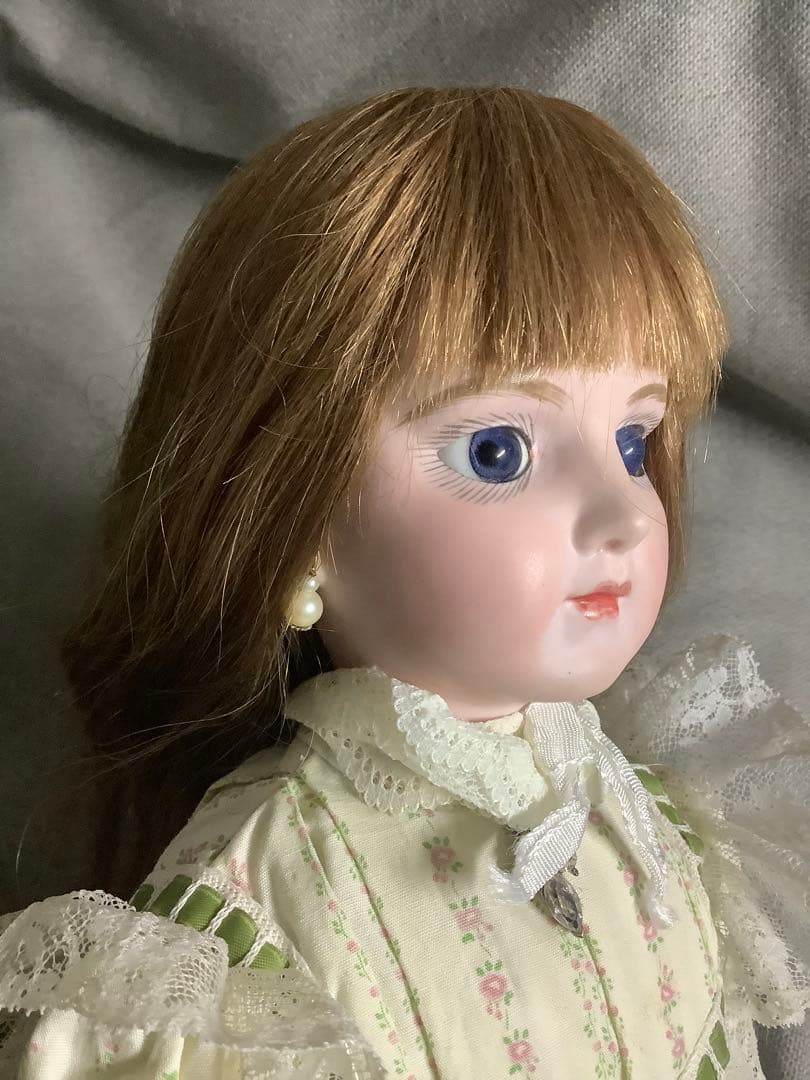 少し難あり！83年製 三輪ドール 約42cm レザーボディ