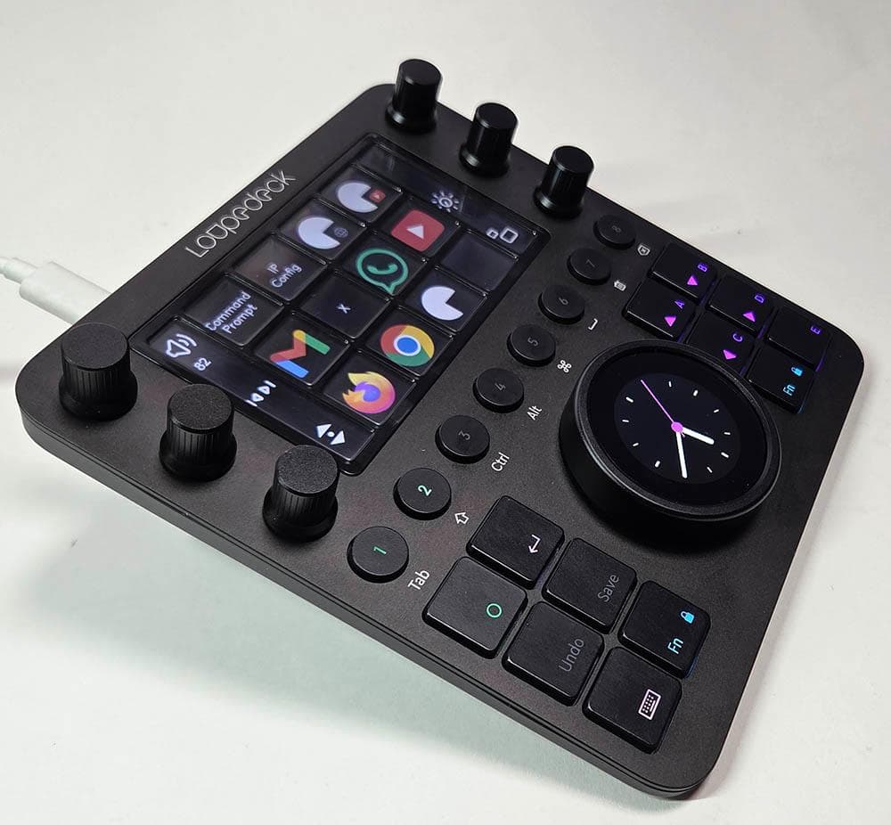 Loupedeck CT タッチスクリーン付きコントローラー