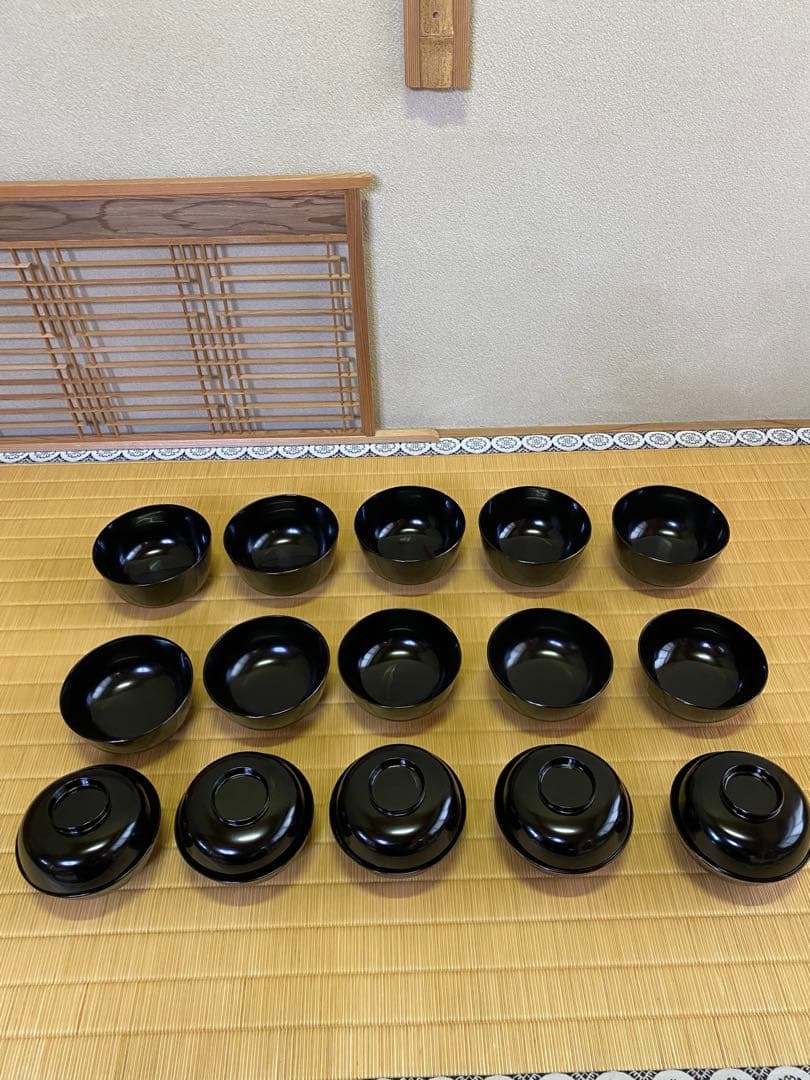 茶道具/懐石道具 木製 懐石皆具一揃 五客揃 茶会席 工芸品