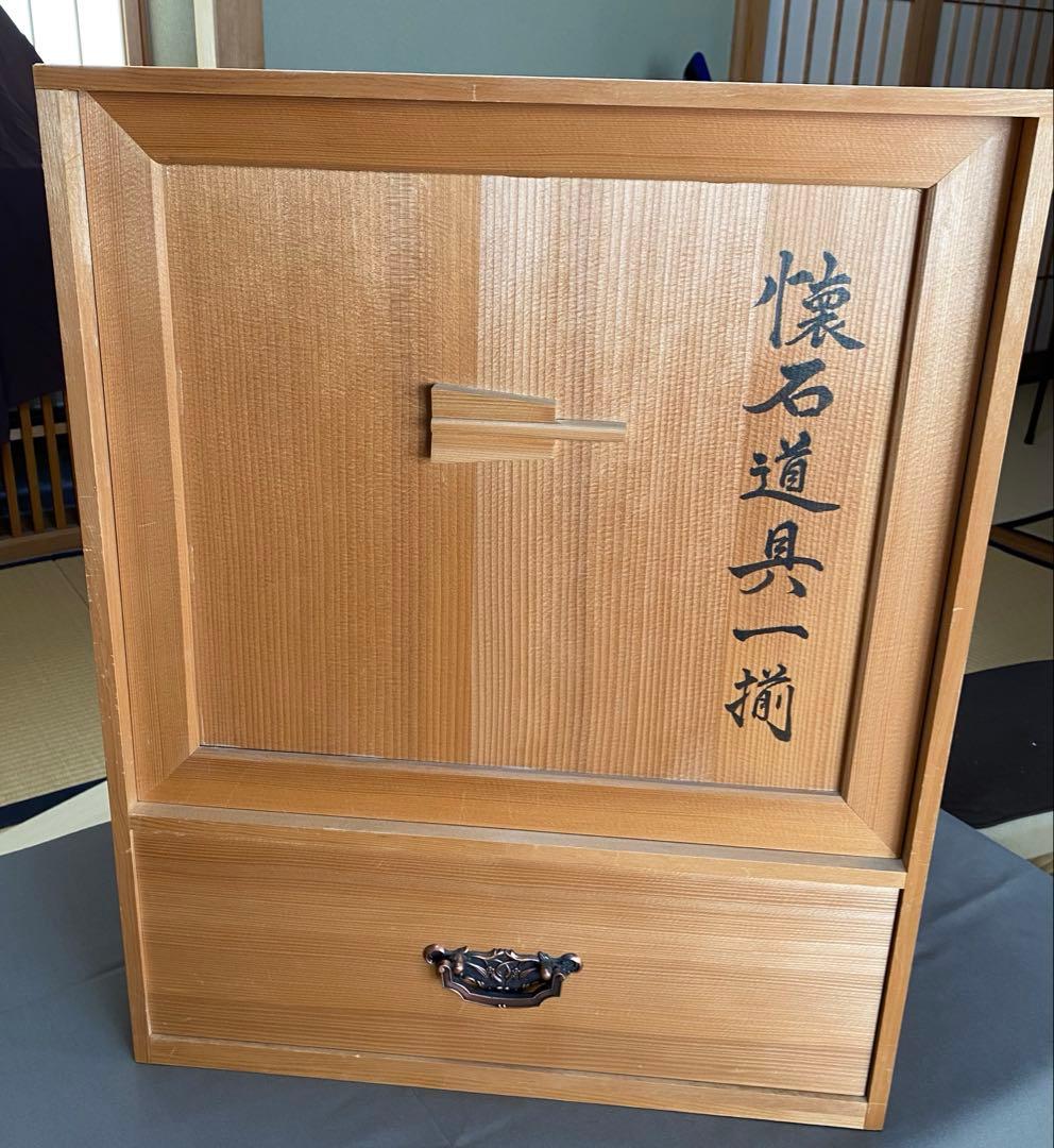 茶道具/懐石道具 木製 懐石皆具一揃 五客揃 茶会席 工芸品