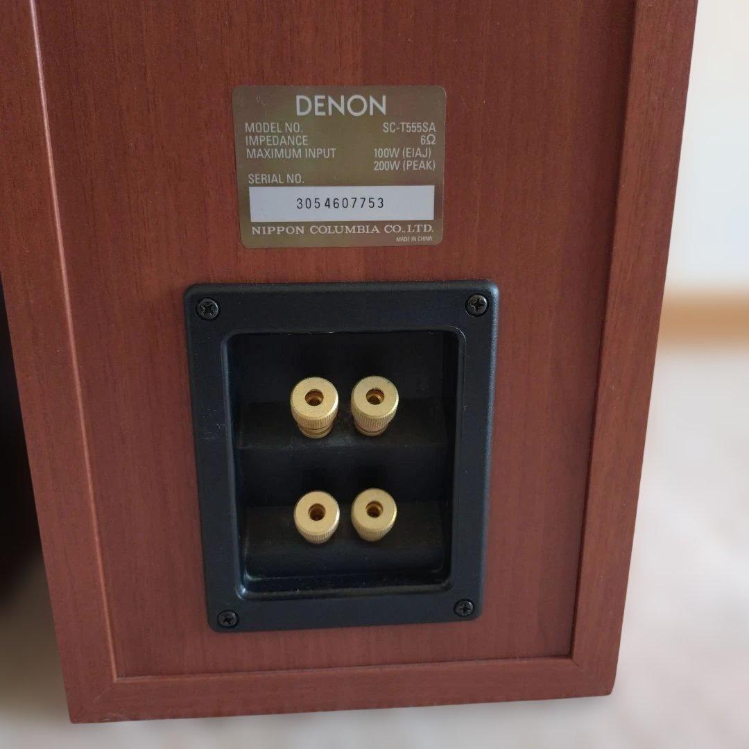 DENON トールボーイスピーカー システム SC-T555SA　ペア