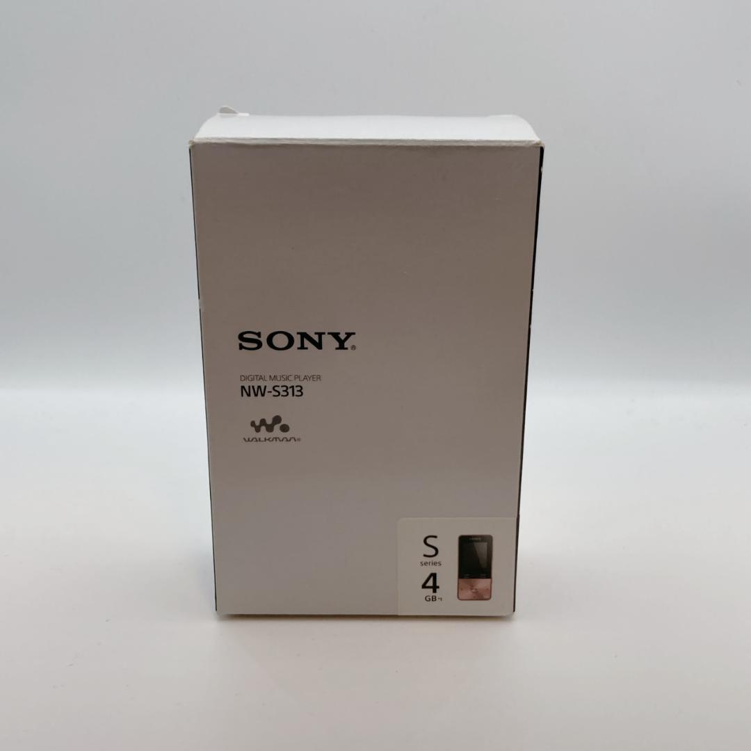 【美品】箱付き！ SONY WALKMAN NW-S313 4GB ピンク