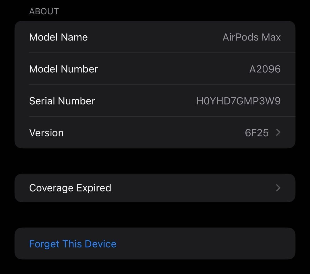 美品　AirPods Max Space Gray　収納ケース付き